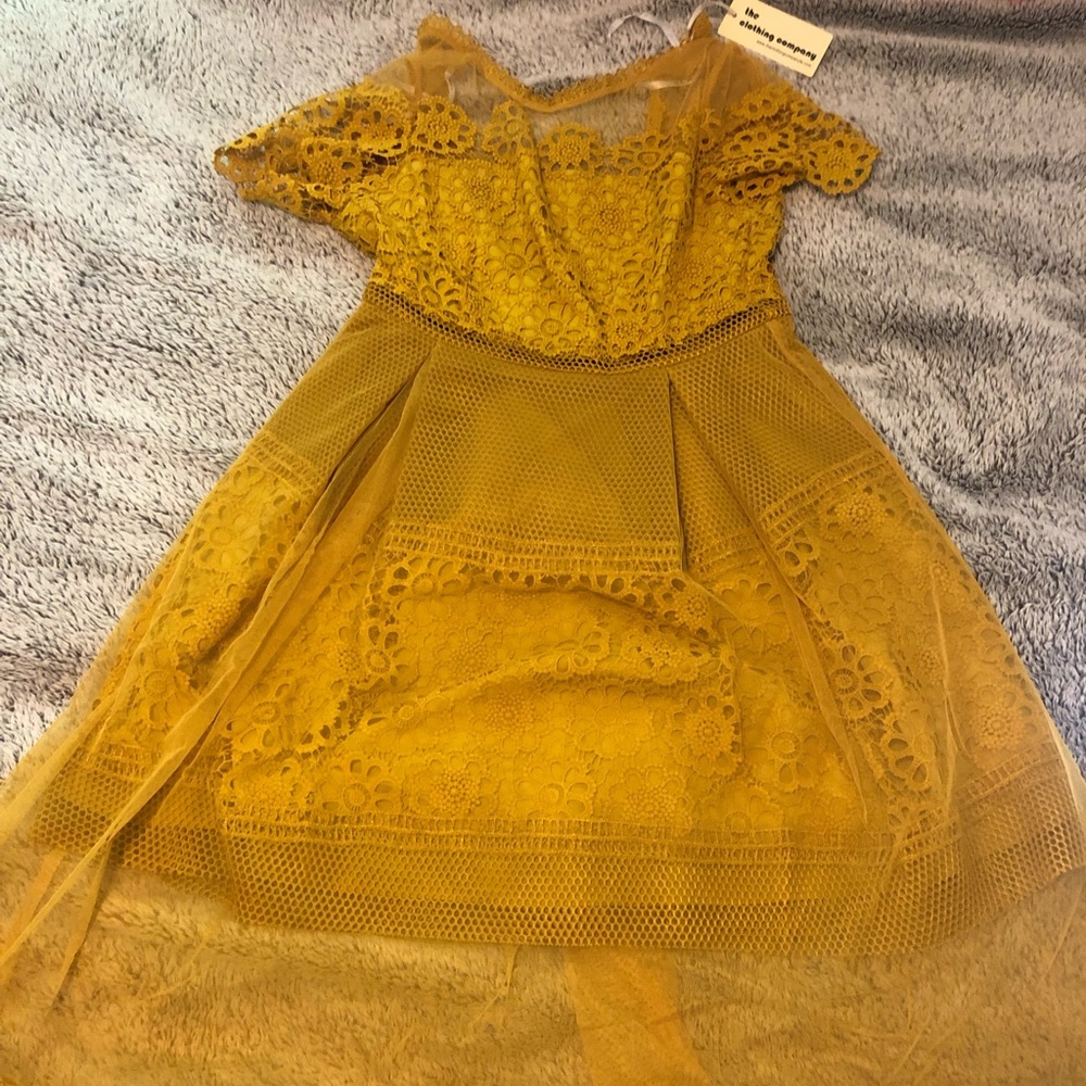Ruthie grace boutique lace and mesh dress